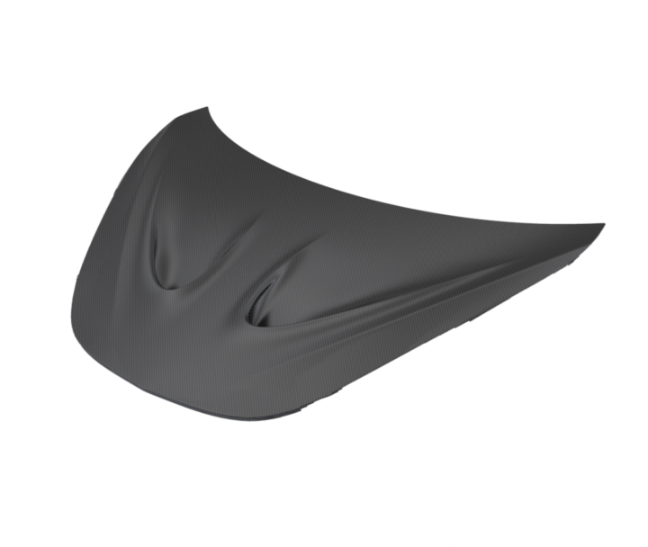 1016 Industries 2015-2020 McLaren 570S Carbon Fiber Race Hood