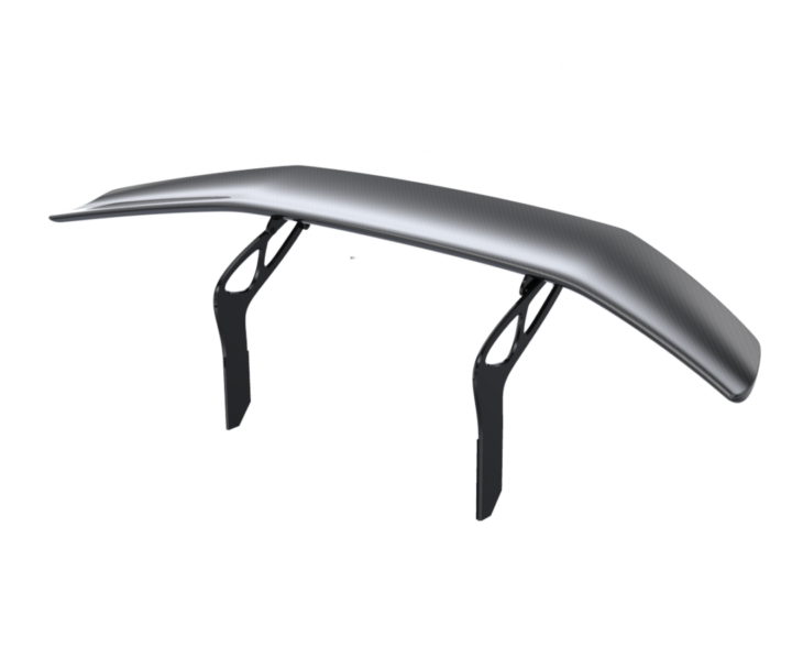 1016 Industries 2015-2020 McLaren 570S V2 Carbon Fiber Rear Wing