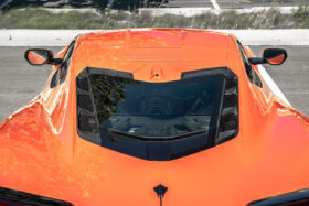 EOS 2020-2024 Chevrolet Corvette C8 Carbon Fiber Rear Hatch Engine Vent Covers - Image 2
