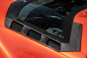EOS 2020-2024 Chevrolet Corvette C8 Carbon Fiber Rear Hatch Engine Vent Covers - Image 4