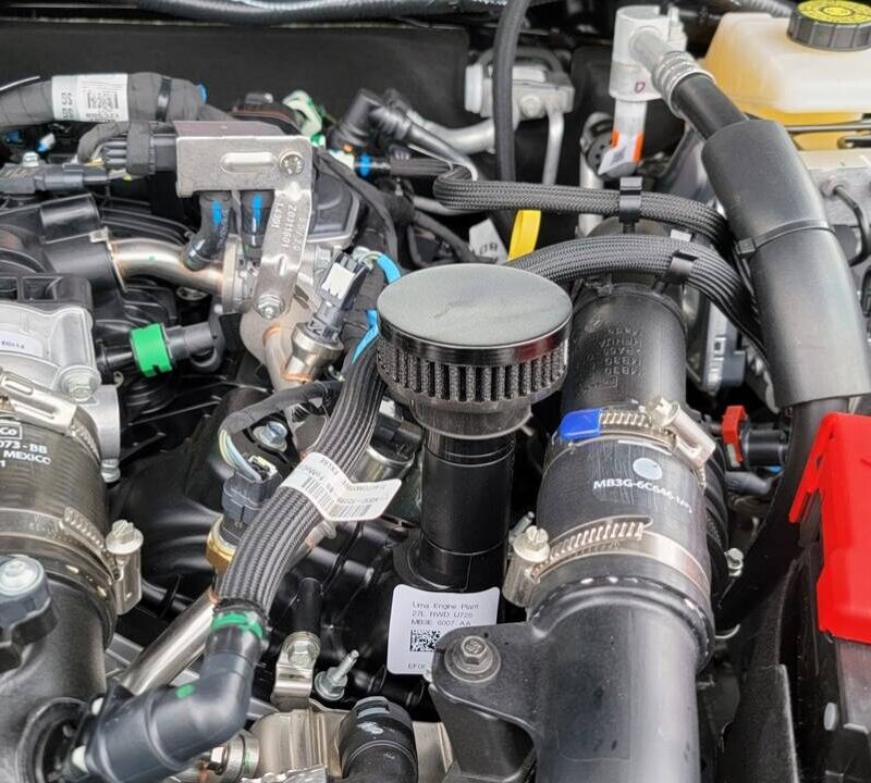 UPR Products 2021-2022 Ford Bronco 2.7L Plug n Play Oil Catch Can