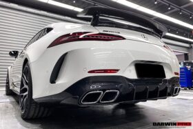 DarwinPro Aerodynamics DarwinPro -Benz AMG GT63 IMP Style Carbon Fiber Rear Canards - Image 2