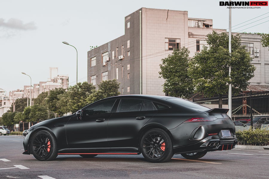 DarwinPro 2019-2021 Mercedes-Benz AMG GT63 IMP Style Carbon Fiber Rear Trunk Spoiler - Image 2