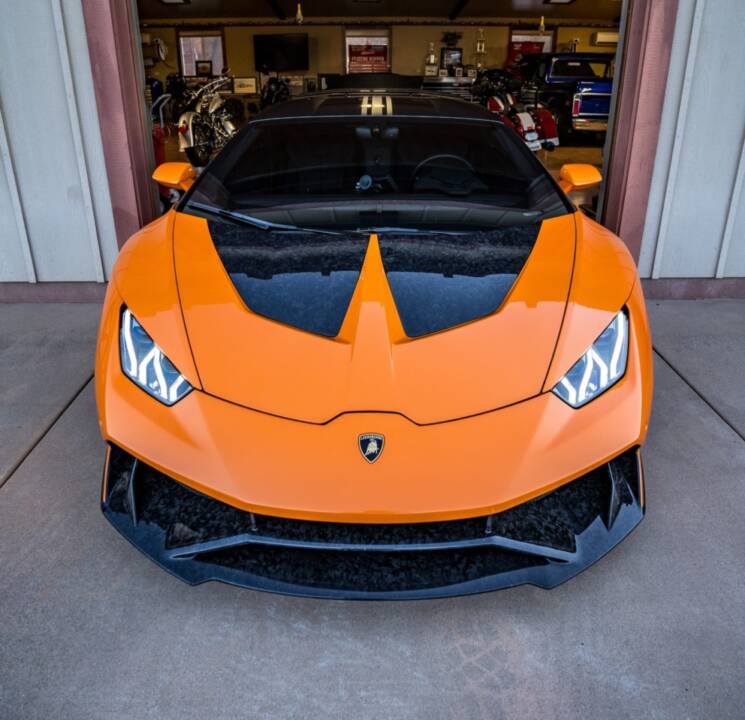 1016 Industries 2016-2019 Lamborghini Huracan LP580 Forged Carbon Fiber Front Bumper - Image 2