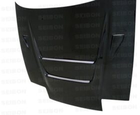 Seibon Carbon Nissan180sx/240sx DVII Carbon Fiber Hood - Image 5