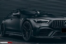 DarwinPro Aerodynamics DarwinPro -Benz AMG GT63 IMP Style Carbon Fiber Side Skirts - Image 5