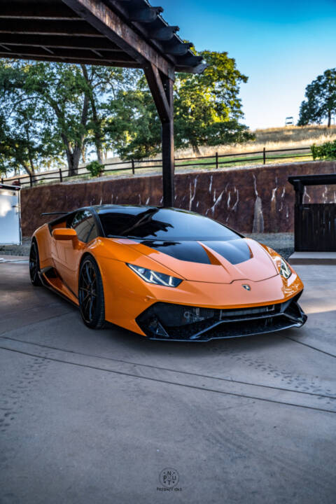 1016 Industries 2016-2019 Lamborghini Huracan LP580 Forged Carbon Fiber Front Bumper - Image 3