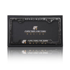 Function Factory Performance 2 Hole Forged Carbon Fiber License Plate Frame - Image 1
