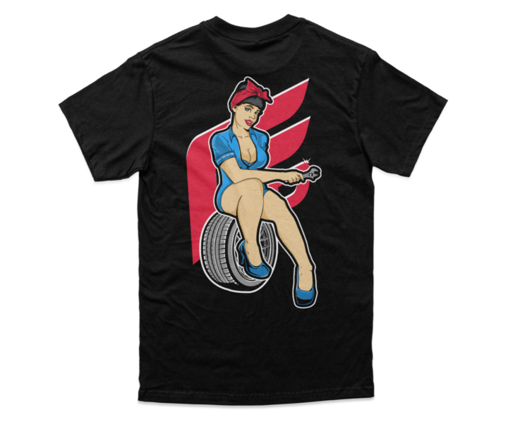 Function Factory Performance Pin Up Girl T-Shirt
