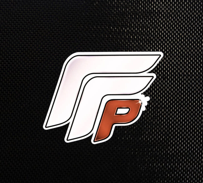 Function Factory Performance White Outline White Logo Slap Sticker