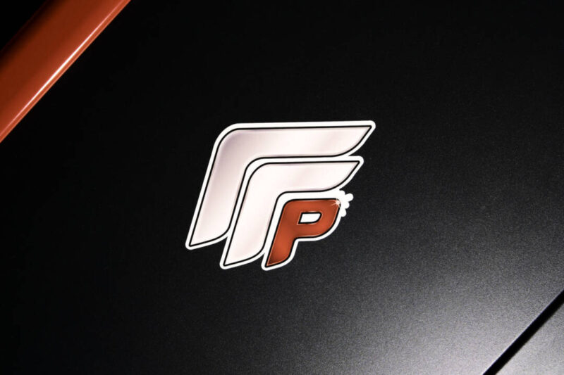 Function Factory Performance White Outline Silver Logo Slap Sticker