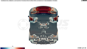 Verus Engineering 2015-2020 Ford Mustang GT350 Rear Diffuser Strake Kit - Image 3