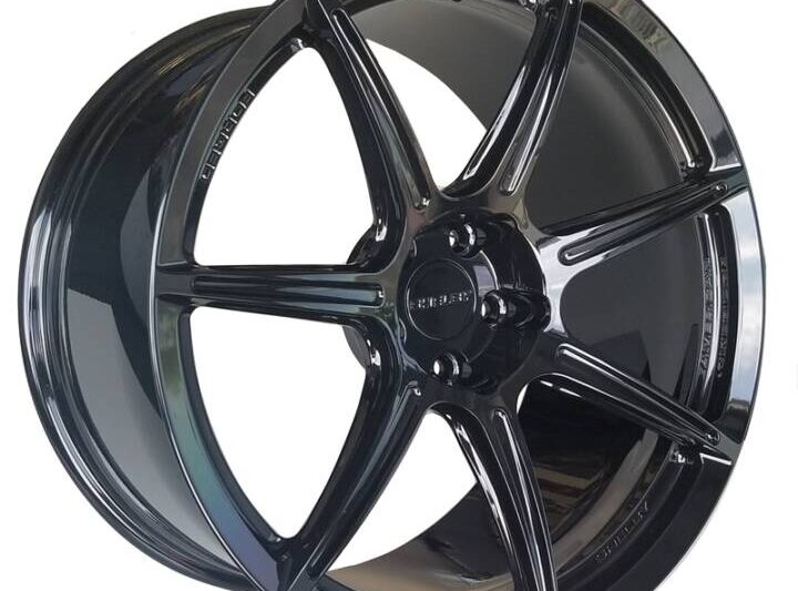 Shelby Performance Parts 2020-2022 Ford Mustang GT500 Carroll Shelby Gloss Black Signature Wheel Set