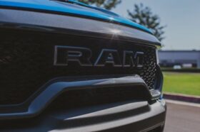 Anderson Composites 2021-2024 Ram 1500 TRX Carbon Fiber Front Lower Grille Trim - Image 1