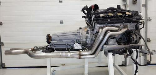 American Racing Headers 2008-2015 C63 AMG Exhaust System w/ Cats 1-7/8in x 3in - Image 3