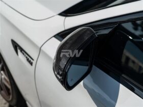 RW Carbon -Benz AMG GT63(S) Carbon Fiber Mirror Caps for AMG GT - Image 3
