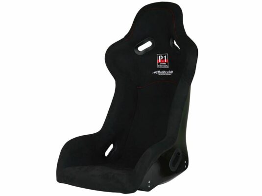 BUDDY CLUB P-1 Limited Edition FPR Bucket Seat Black Wide