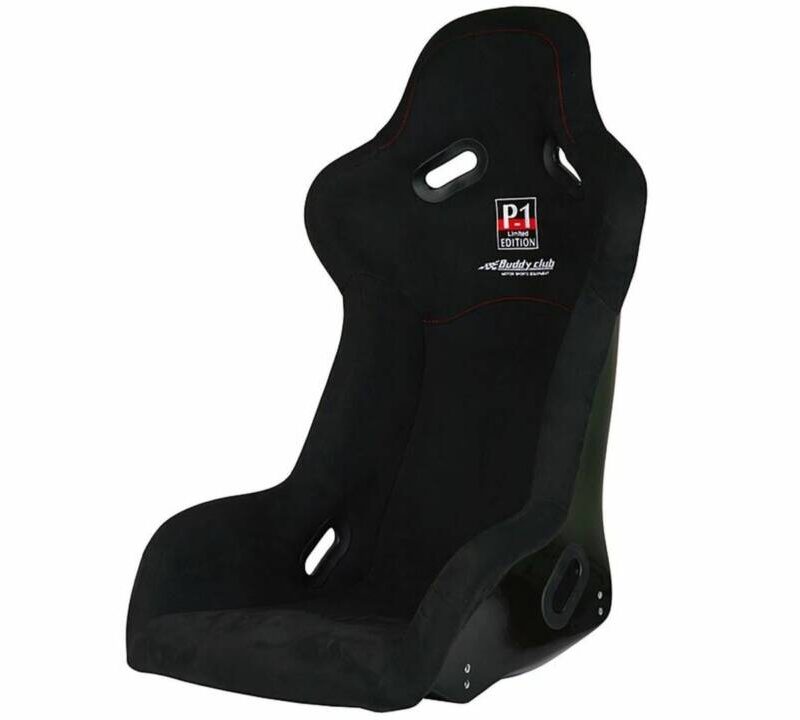 BUDDY CLUB P-1 Limited Edition FPR Bucket Seat Black Regular