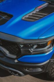 Anderson Composites 2021-2024 Ram 1500 TRX Carbon Fiber Front Upper Grille Trim - Image 1
