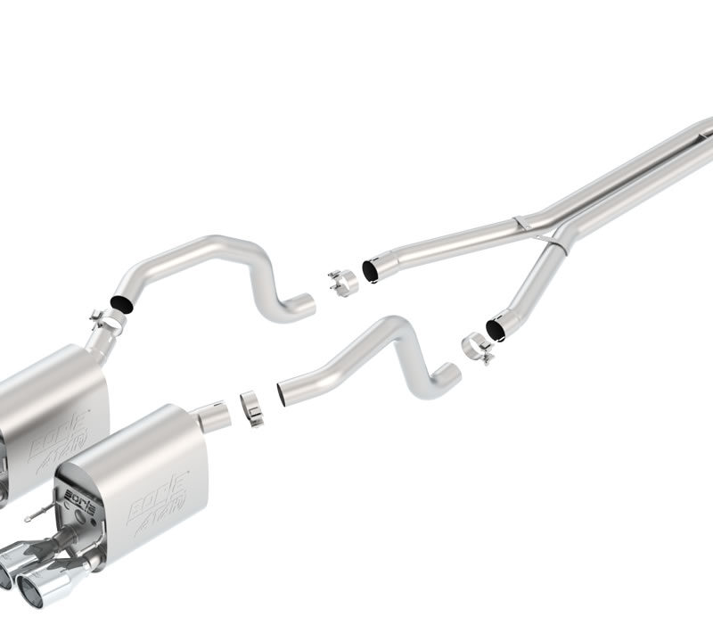 Borla 2009-2011 Chevrolet Corvette Aggressive ATAK Catback Exhaust