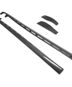 EOS 2005-2013 Chevrolet Corvette C6 Base ZR1 Hydro-Dipped Carbon Fiber Side Skirts