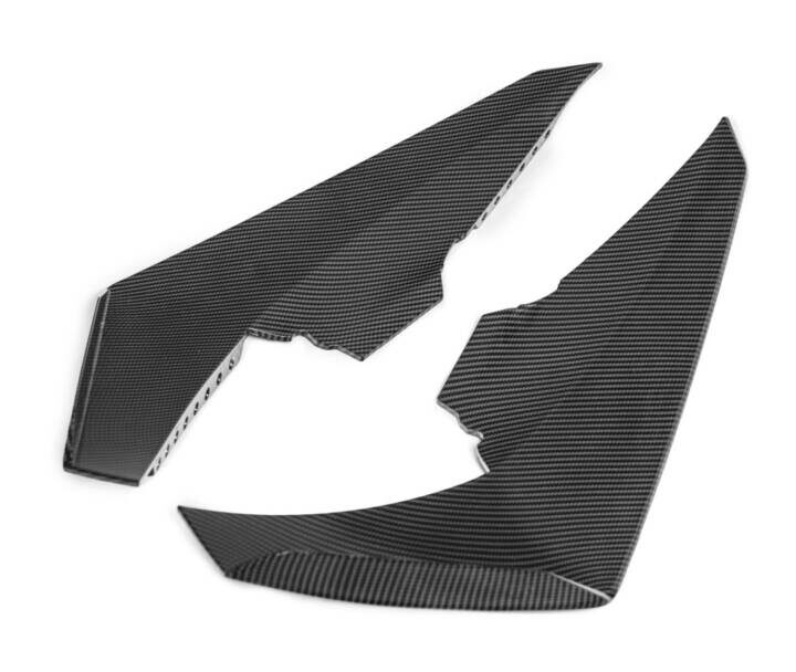 EOS 2016-2018 Chevrolet Camaro SS Hydro-Dipped Carbon Fiber Side Canards Dive Planes