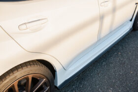 Extreme Online Store EOS Subaru WRX STI CS Style Front Splitter & Side Skirts - Image 3