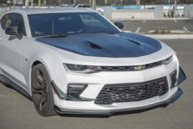 EOS 2016-2018 Chevrolet Camaro SS Hydro-Dipped Carbon Fiber Side Canards Dive Planes - Image 2