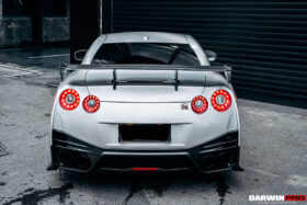 DarwinPro Aerodynamics DarwinPro GTR R35 CBA/DBA/EBA NSM Style Partial Carbon Fiber Rear Bumper for Nissan GT-R - Image 5