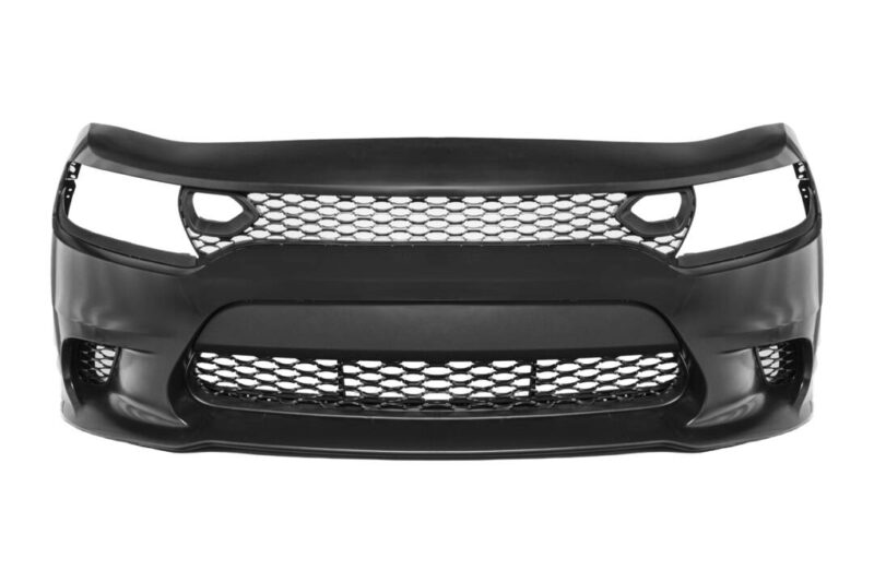 FFP 2015-2024 Dodge Charger SRT Hellcat Style Front Bumper Set - Non Fog Lights - Image 3