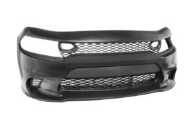 FFP 2015-2024 Dodge Charger SRT Hellcat Style Front Bumper Set - Non Fog Lights - Image 3