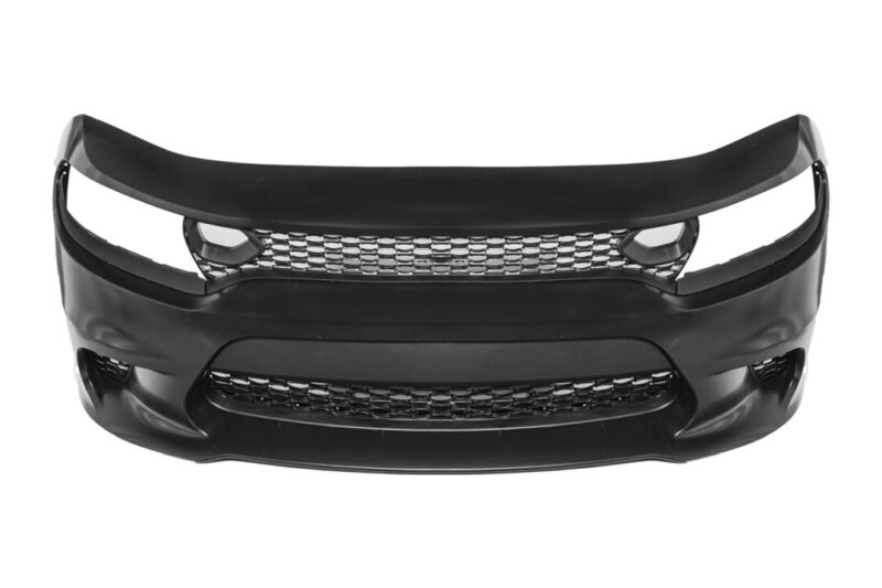 FFP 2015-2024 Dodge Charger SRT Hellcat Style Front Bumper Set - Non Fog Lights - Image 5