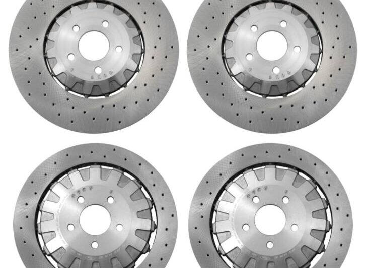 2015-2020 Ford Mustang GT350R Front and Rear OEM Rotor Set