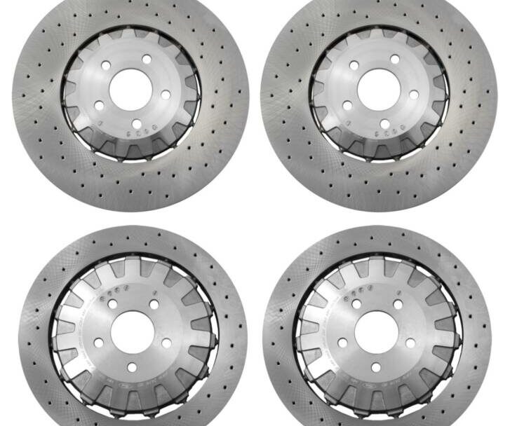 2015-2020 Ford Mustang GT350R Front and Rear OEM Rotor Set