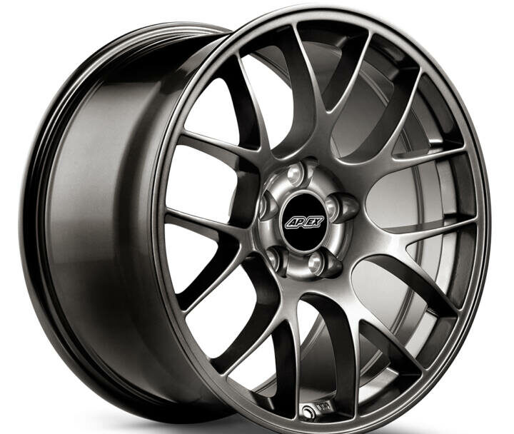 APEX Wheels 2015-2022 Ford Mustang S550 18×10″ ET40 Anthracite EC-7 Wheel