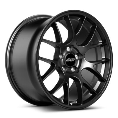APEX Wheels 2015-2022 Ford Mustang S550 18×10″ ET40 Satin Black EC-7 Wheel