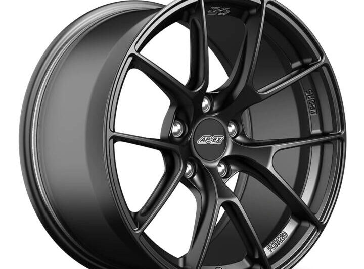 APEX Wheels 2015-2022 Ford Mustang S550 18×10″ ET40 Satin Black VS-5RS Forged Wheel