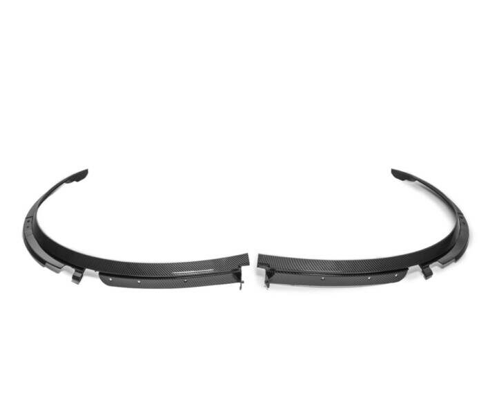 EOS 2014-2019 Chevrolet Corvette C7 Hydro-Dipped Carbon Fiber Front Wheel Trim Fender Flares