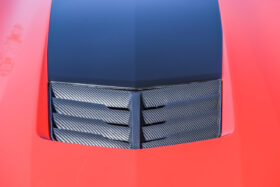 EOS 2014-2019 Chevrolet Corvette C7 | Z06 Style Hydro-Dipped Carbon Fiber Hood Vent - Image 1