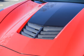 EOS 2014-2019 Chevrolet Corvette C7 | Z06 Style Hydro-Dipped Carbon Fiber Hood Vent - Image 2