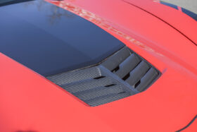 EOS 2014-2019 Chevrolet Corvette C7 | Z06 Style Hydro-Dipped Carbon Fiber Hood Vent - Image 4