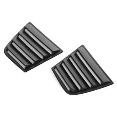 EOS 2015-2022 Dodge Charger Matte Black Side Window Louvers