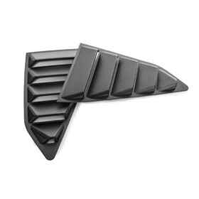 EOS 2016-2022 Chevrolet Camaro Matte Black Side Window Louvers