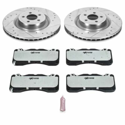 Power Stop 2015-2020 Ford Mustang Front Brake Kit