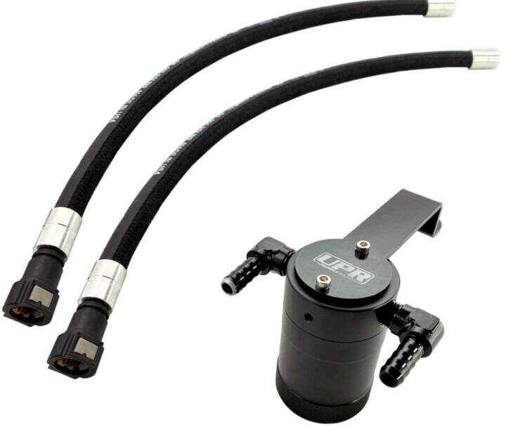 UPR 2014-2018 Chevrolet Silverado 5.3L 1500 Pro Series Single Valve Oil Catch Can Separator Plug N Play