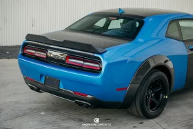 Anderson Composites 2015-2023 Dodge Challenger Type-SA Carbon Fiber Rear Spoiler - Image 3