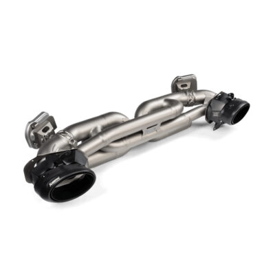 Akrapovic 2022 Porsche 911 Turbo / S Titanium Slip-On Race Line Axle-Back Exhaust - Black Titanium Tips
