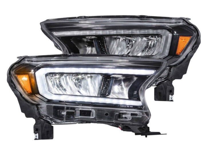 GTR Lighting 2019-2022 Ford Ranger Carbide LED Headlights