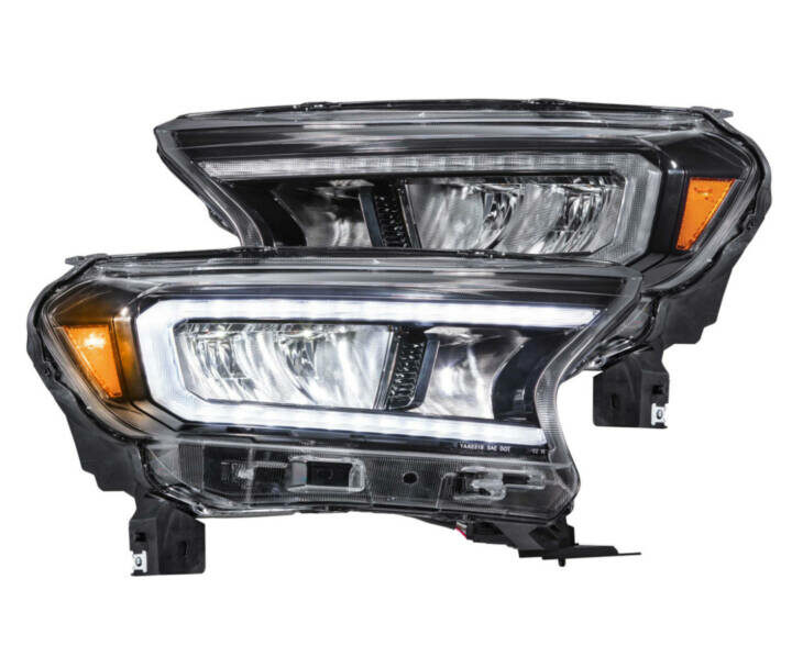 GTR Lighting 2019-2022 Ford Ranger Carbide LED Headlights