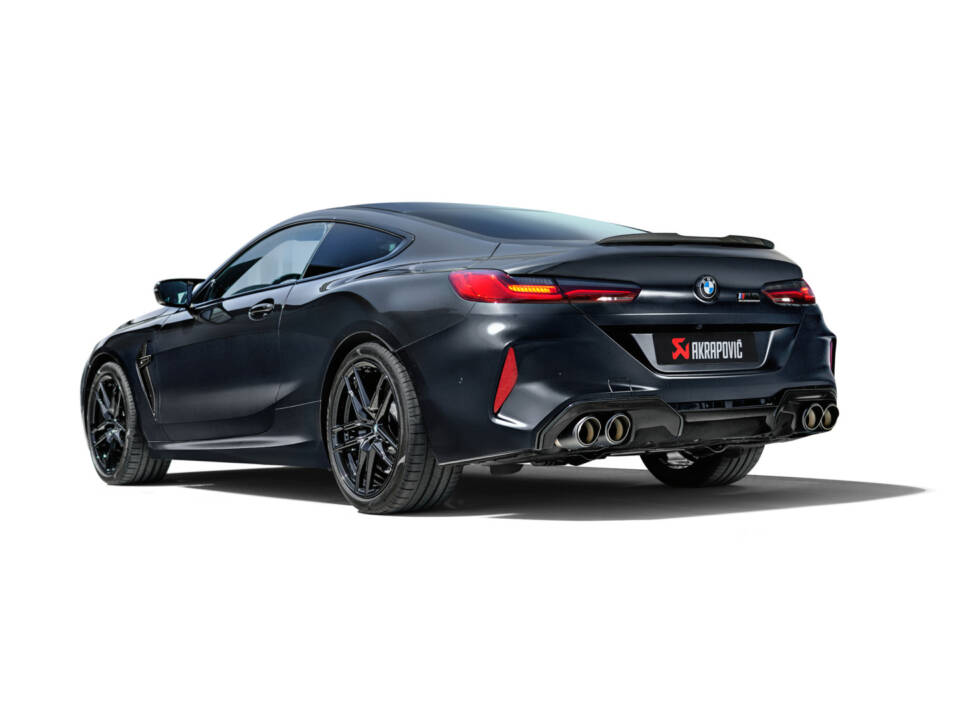 Akrapovic 2020-2023 BMW M8/Competition F91/F92 Evolution Line Cat Back Titanium Exhaust with Carbon Tips - Image 5